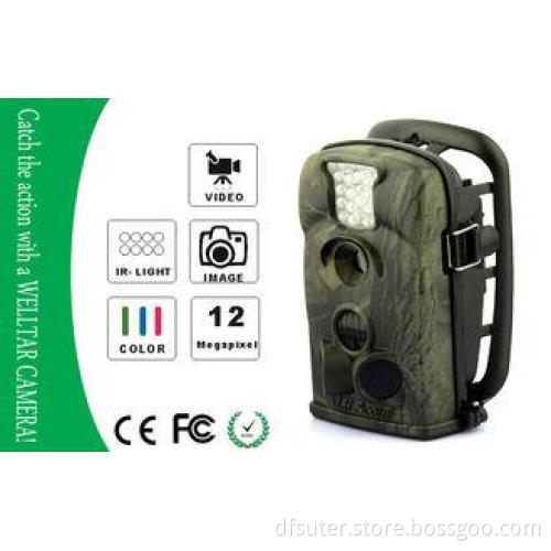 Infrared Waterproof IP54 Acorn Hunting Trail Camera , Motio